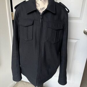 Mens Large Guess Bomber Jacket